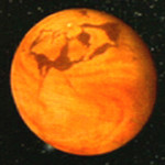 Arrakis - fiktivní pouštní planeta z románové série Duna Franka Herberta. Zdroj: Wikipedie.